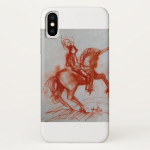 FLORENTINE  KNIGHT ON HORSEBACK iPhone X CASE