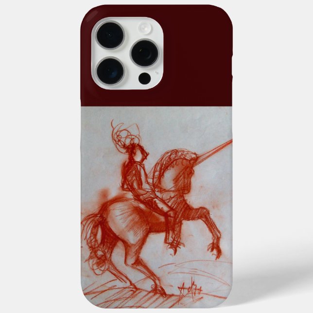 FLORENTINE  KNIGHT ON HORSEBACK Case-Mate iPhone CASE (Back)