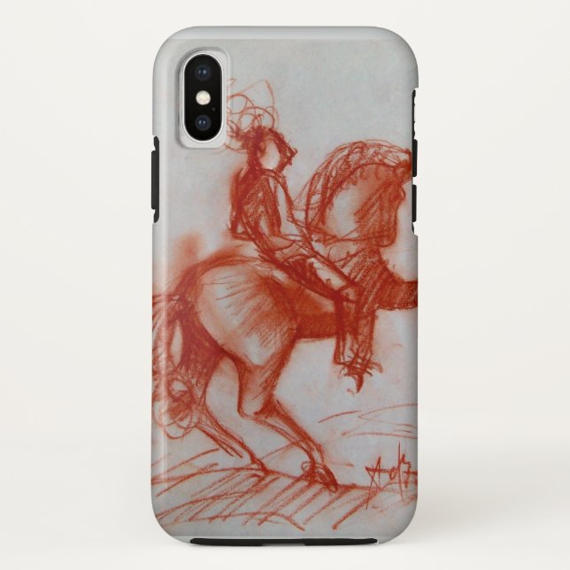 FLORENTINE  KNIGHT ON HORSEBACK Case-Mate iPhone CASE (Back)