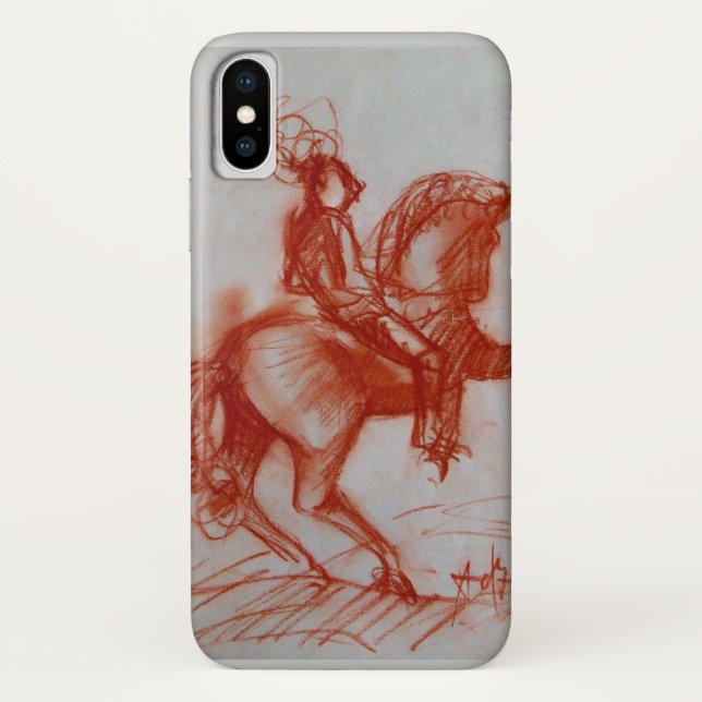 FLORENTINE  KNIGHT ON HORSEBACK Case-Mate iPhone CASE (Back)
