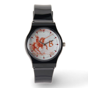 FLORENTINE KNIGHT ON HORSEBACK monogram Watch