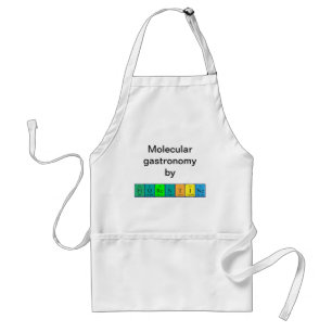 Florentine periodic table name apron