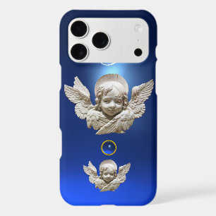FLORENTINE RENAISSANCE ANGEL Blue Gem Monogram