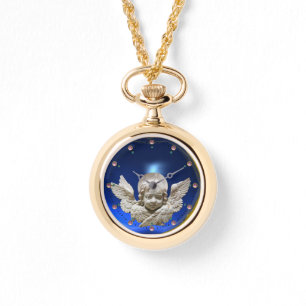 FLORENTINE RENAISSANCE ANGEL, Sapphire Blue Watch