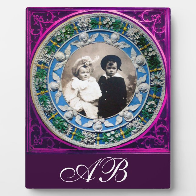 FLORENTINE RENAISSANCE ANGELS Photo Template Plaque (Front)