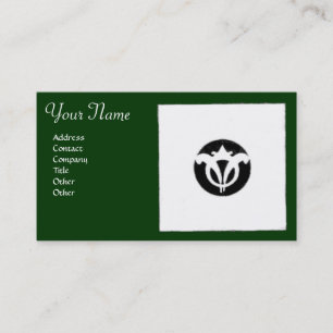 FLORENTINE RENAISSANCE HARMONY,green Business Card