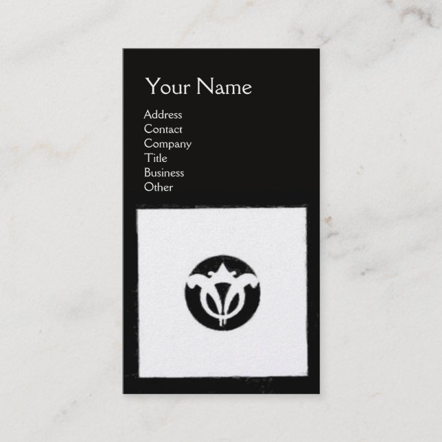 FLORENTINE RENAISSANCE HARMONY Legal Office Business Card (Front)