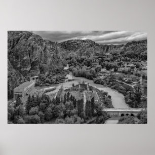 Florentino ameghino dam, chubut, argentina poster