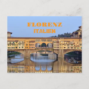 Florenz Italien Holiday Postcard