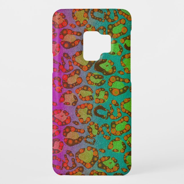 Florescent Animal Print Case-Mate Samsung Galaxy Case (Back)