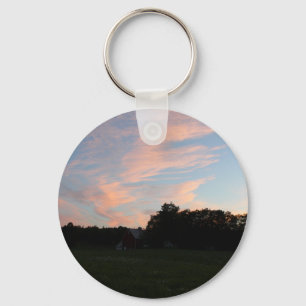 Florescent Sky Key Ring