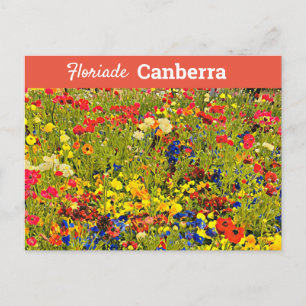 Floriade Canberra Australia digital art travel Postcard