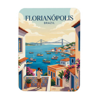 Florianópolis Brazil Magnet