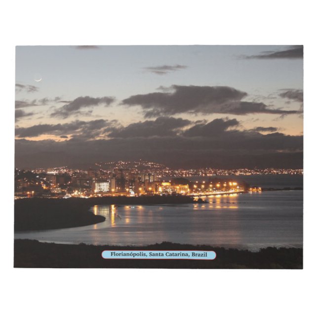 Florianópolis, Santa Catarina, Brazil Notepad (Front)