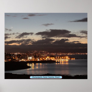 Florianópolis, Santa Catarina, Brazil Poster