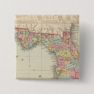 Florida 13 15 cm square badge