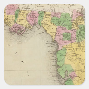 Florida 2 square sticker