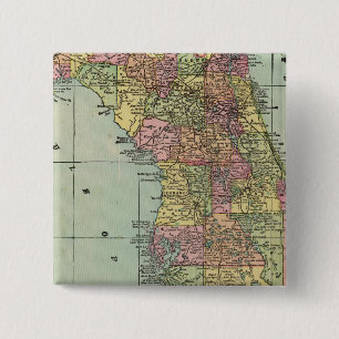 Florida 5 15 cm square badge