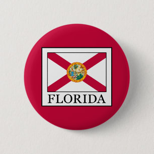Florida 6 Cm Round Badge