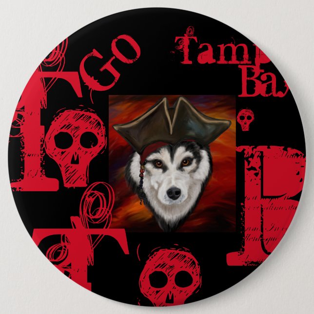 FLORIDA 6 CM ROUND BADGE (Front)