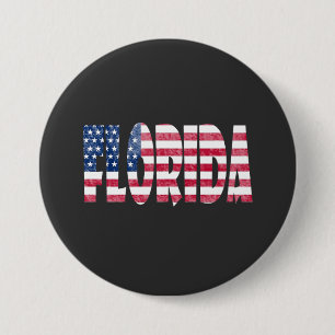 Florida 7.5 Cm Round Badge