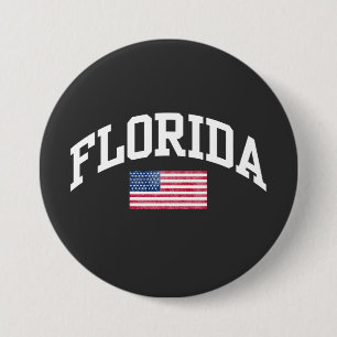 Florida 7.5 Cm Round Badge
