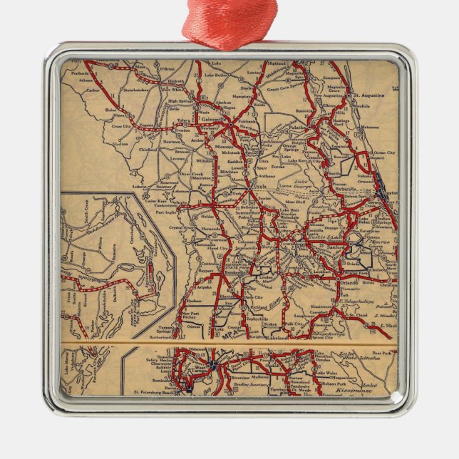 Florida 9 metal ornament (Front)