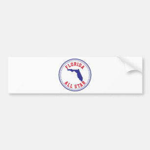 Florida All Star Bumper Sticker