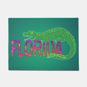 Florida Alligator Doormat