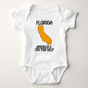 Florida - America's Cry For Help Baby Bodysuit