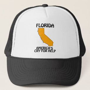 Florida - America's Cry For Help Trucker Hat
