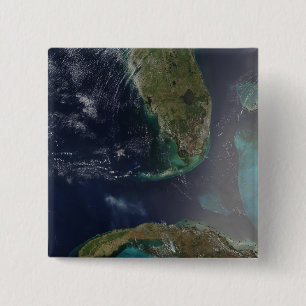 Florida and Cuba 15 Cm Square Badge
