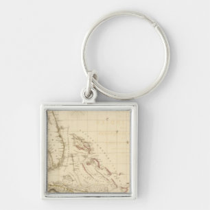 Florida and West Indies Key Ring