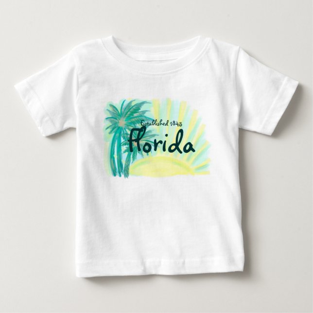 Florida baby sunny palms established 1845 tee (Front)