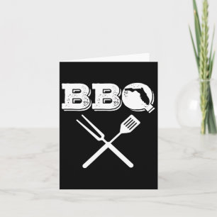 Florida Bbq Grilling Dad Rbecue Juicy Meat Smoke G Card