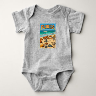 "Florida Beach" Baby Bodysuit