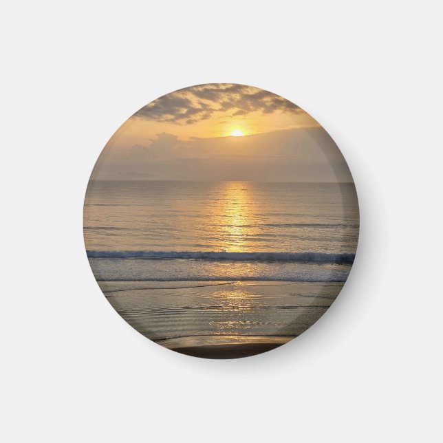 Florida Beach Coaster Magnet (Front)