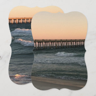 Florida Beach Invitation