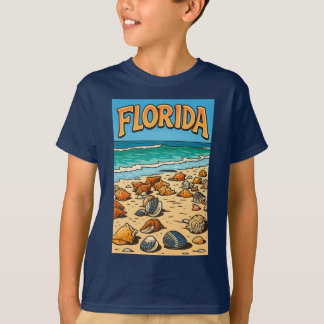 "Florida Beach" Kids T-shirt