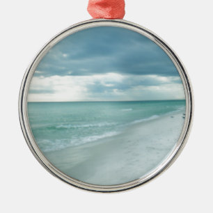 Florida Beach Metal Tree Decoration