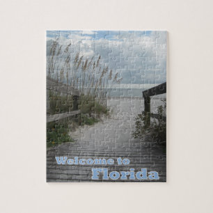 Florida Beach Path Jigsaw Puzzle