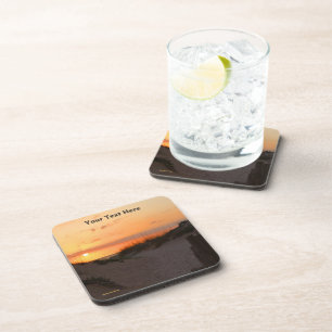 Florida Beach Sunset Coaster