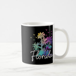 Florida Beach Vintage Miami Tampa Palm Trees Vacat Coffee Mug