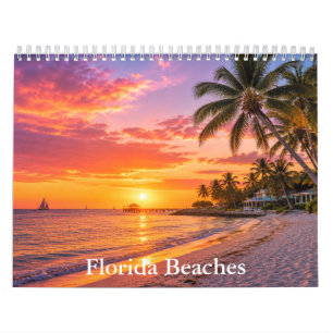 Florida Beaches Calendar