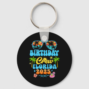 Florida Birthday Crew Vacation Cruise 2025 Summer  Key Ring