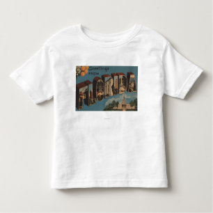 Florida (Capital Building) - Large Letter Toddler T-Shirt