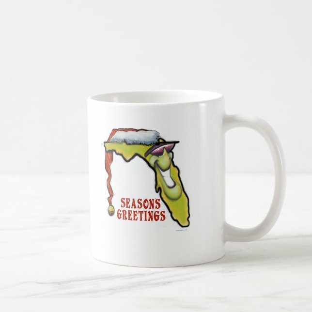 Florida Christmas Coffee Mug (Right)