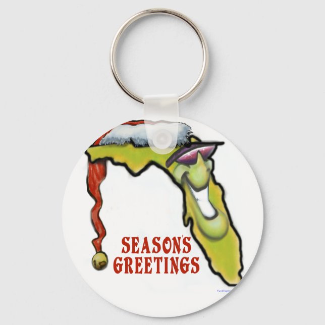 Florida Christmas Key Ring (Front)
