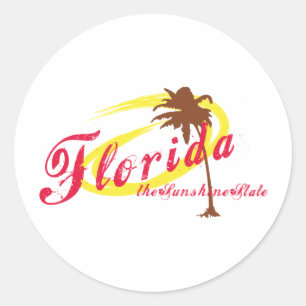Florida Classic Round Sticker