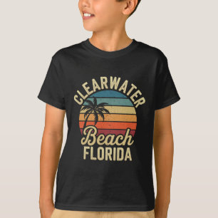 Florida Clear Water Beach Vacation Souvenirs Famil T-Shirt